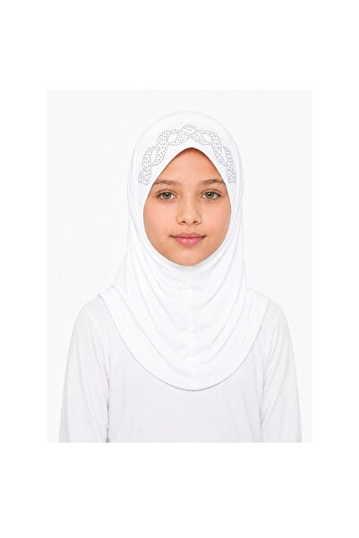 Linda Hijab Kids Instant Rayon Hijab with Rhinestone Design for Girls | Soft ...