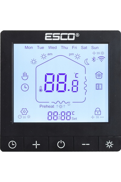 NO BRAND Termostat, regulator, controler de temperatură pentru încălzire în p...