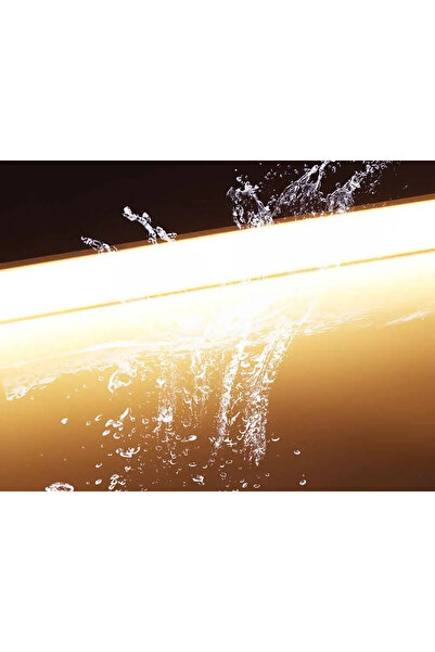 NO BRAND Bandă LED COB 24V 480 NW 4000K 10W/m IP68 5m pentru saună, piscină, iaz