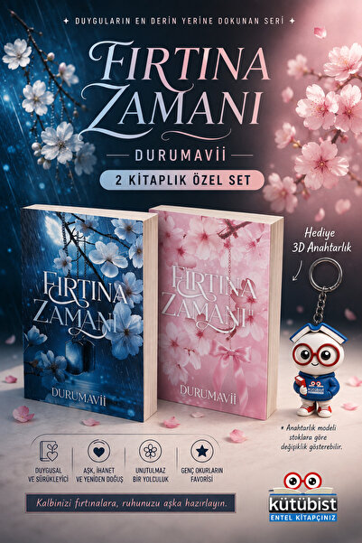 Vera Kitap Fırtına Zamanı 1 - Fırtına Zamanı 2 | Koleksiyonluk Poster ve 3D A...