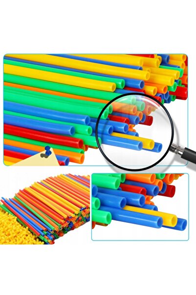 Bajkowy Kuferek Blocuri de construcție Paie Tuburi Blocuri de construcție Puz...