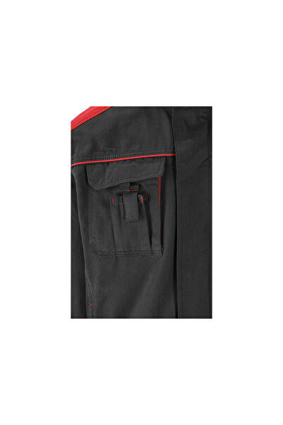 yato Hanorac de lucru cu fermoar, 7 buzunare, bumbac, S