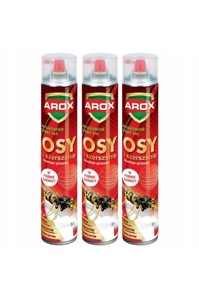 NO BRAND Spray Muchomor Turbo elimină viespi și gărgărițe 2 x 750 ml ELIMINA ...