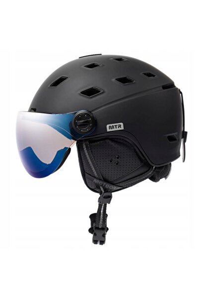 Meteor Cască de skateboard și snowboard cu vizor GLIDE M 55-58 S2 reglabilă