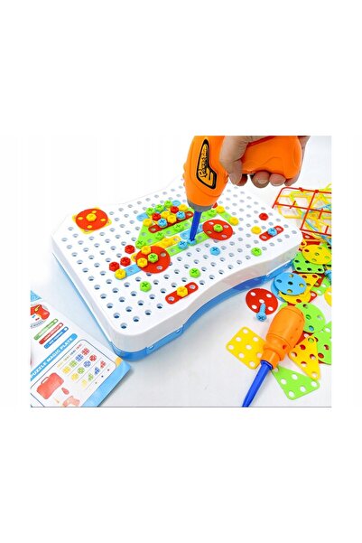ChRLD Mozaic creativ, Puzzle, Blocuri, Șurubelniță