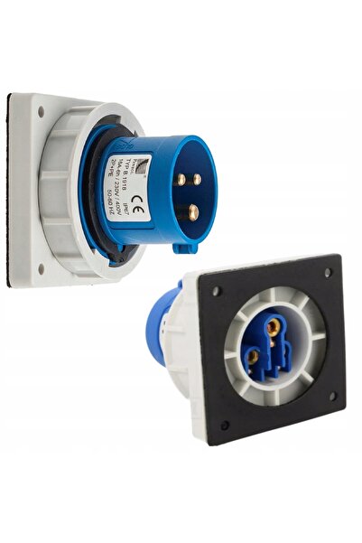 PAWBOL Priză industrială etanșă 32A 3P IP67 250V