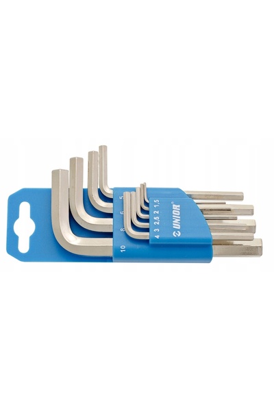 NO BRAND Set de chei hexagonale Unior pe suport de plastic 220/3PH