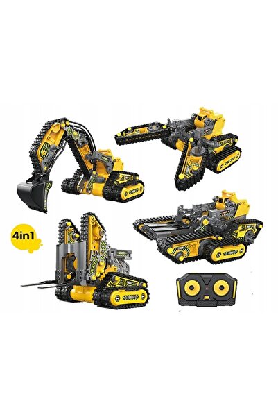 Jokomisiada Set de construcție 4 în 1 cu telecomandă, 176 piese RC0694