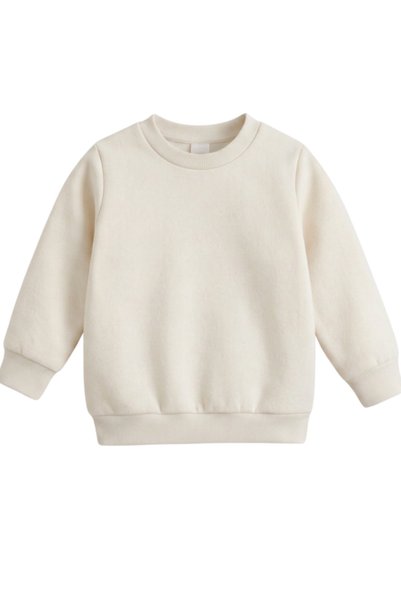 Derays Black-White-Grey Triple Crew Neck Children's Sweatshirt