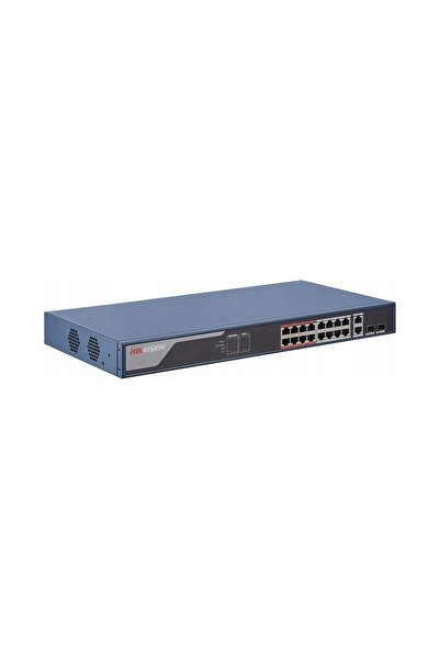 Hikvision Switch PoE 16xPoE 2x Uplink Managementat Inteligent DS-3E1318P-EI
