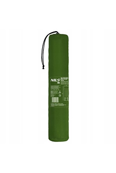NO BRAND Saltea autogonflabilă Karimata Travel + Pernă 188x66x3.5 cm