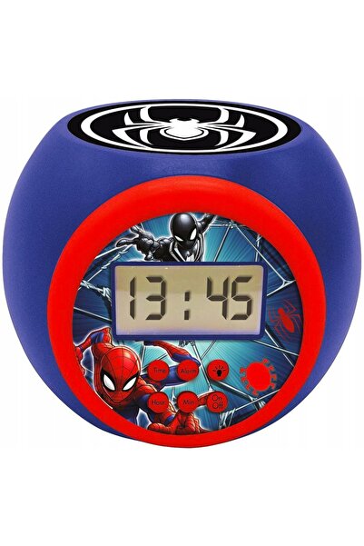LEXIBOOK Ceas deșteptător Spiderman - Ceas cu proiector în 3 culori RL977SP p...