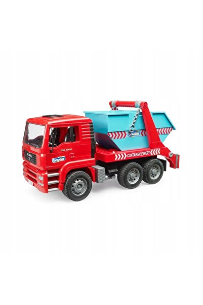 Bruder MAN TGA camion cu sarcină frontală pentru containere 02741