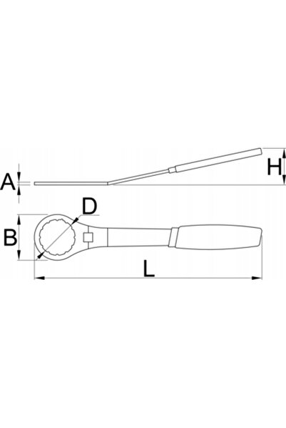 NO BRAND Cheie Unior pentru monobloc 12 dinți 48mm 1671.10/2D