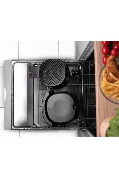 NO BRAND FRITEUZĂ FĂRĂ ULEI 6,5 L XL 2200 W WIFI AIR FRYER FRITEUZĂ LCD SMART