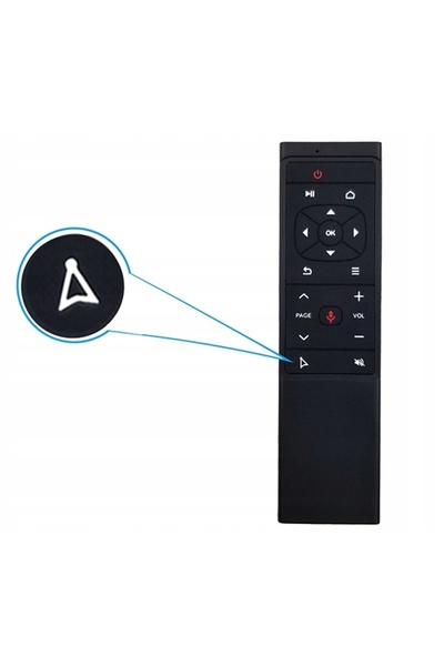 NO BRAND Mouse aerian mini pilot Bluetooth Iluminare de fundal SMART TV PC G1...