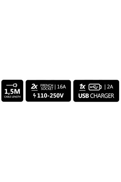 Spacetronik Priză electrică subterană ranforsată, încastrată în placă, glisan...