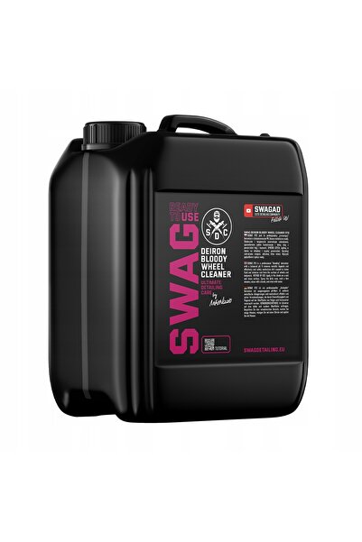 NO BRAND SWAG DEIRON BLOODY WHEEL CLEANER RTU 5L gel degresant și de-ferizant...