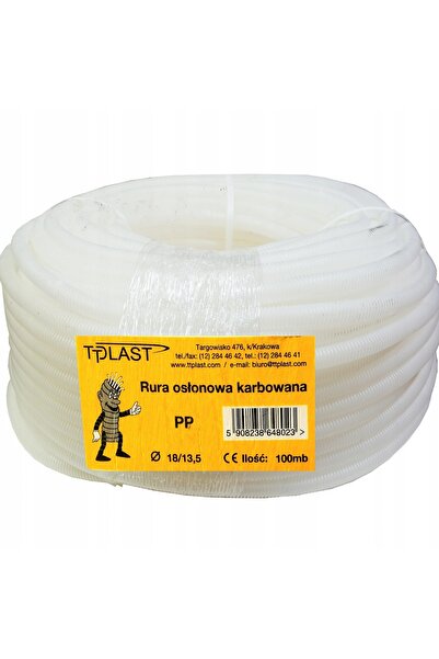 TT Plast Tub flexibil ondulat translucid pentru instalații sanitare Peszel 18...