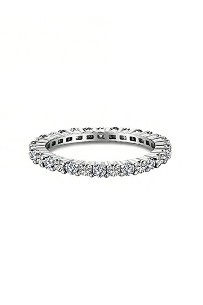 Choice19 7 Silver Full White 925 Sterling Silver Fashion Shiny 1.4mm Full Zir...