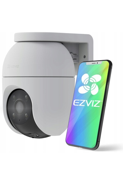 EZVIZ Cameră de monitorizare Wi-Fi externă rotativă CS-C8c 2K+ 4MPx 360 °