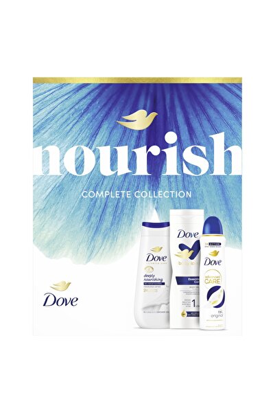 Dove SET CADOU PENTRU FEMEI GEL+SPRAY+BALSAM HEMATOGEN