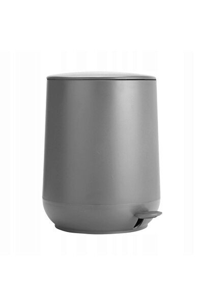 estia Coș de gunoi gri pentru baie, cu capac, pentru deșeuri, 5 L, cu recipie...