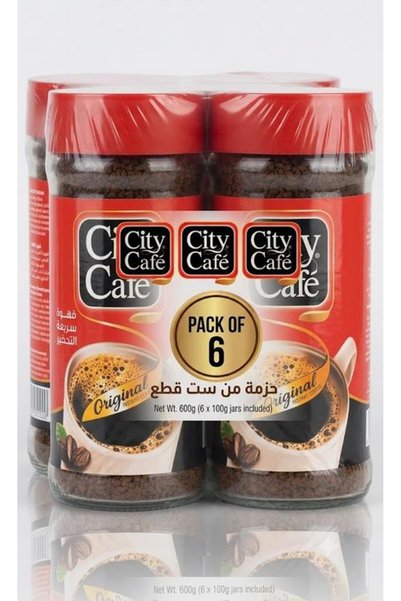 City Cafe City Café Instant Coffee Original 80g (Pack of 6 Pcs)