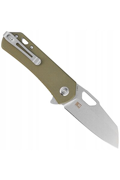 NO BRAND Cuțit pliabil Kubey EDC Duroc, mâner G10 verde închis, oțel AUS-10 s...