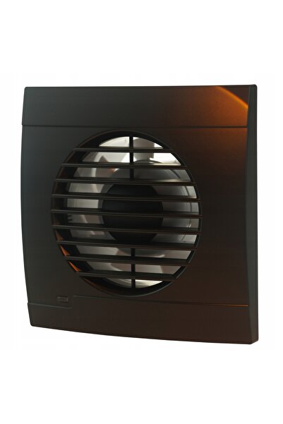 NO BRAND Ventilator fi100 NEGRU MAT CU TEMPORIZATOR CU SĂRMĂ SCURTĂ 5,3cm! ! !