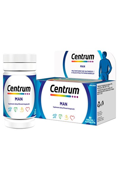 NO BRAND Centrum Man Vitamine Minerale Suplimente pentru bărbați 90 tablete