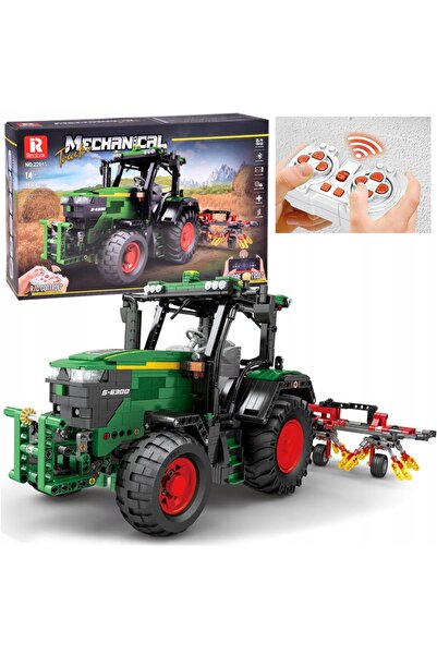 Jokomisiada Set de construcție - TRAKTOR cu telecomandă și arme 1664-ele ZA5798