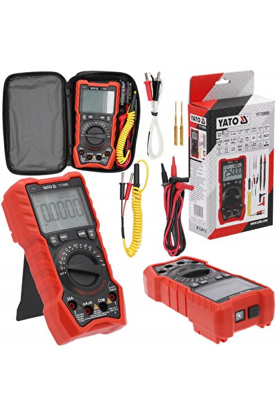 yato MULTIMETRU DIGITAL UNIVERSAL TRUE RMS 25000 GAMA AUTOMATĂ YT-730895