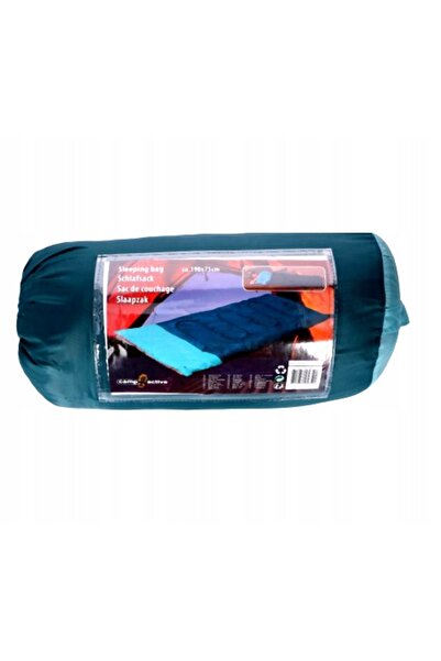 NO BRAND SAC DE DORMIT DE TURISM 190 PĂTURĂ Gri Galben Călduros Solid Reziste...