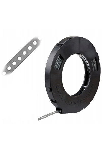 Trytyt Bandă de fixare perforată din oțel, 12mm x 0.7mm, 10M, pentru cabluri/...