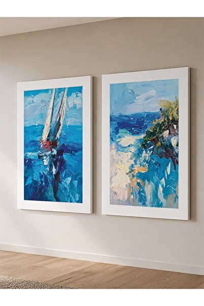 ocean velas Kanvas Tablo Sonsuz Mavi Yolculuk ,Kanvas Tablo TKTVO-002-0051-15525