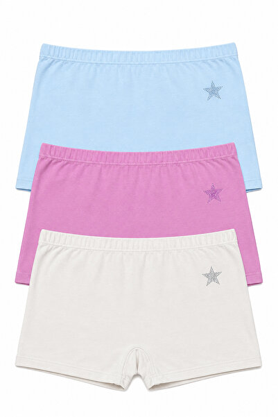 Nicoletta Women's Boxer 3 Pack Lycra Cotton