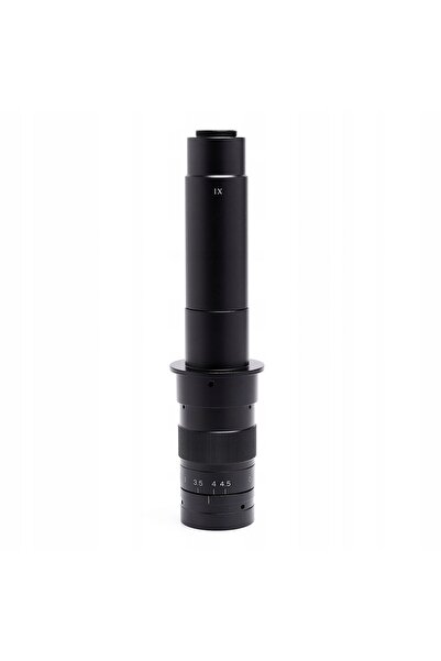 TECHREBAL Obiectiv de microscop digital cu montură C, zoom 300x