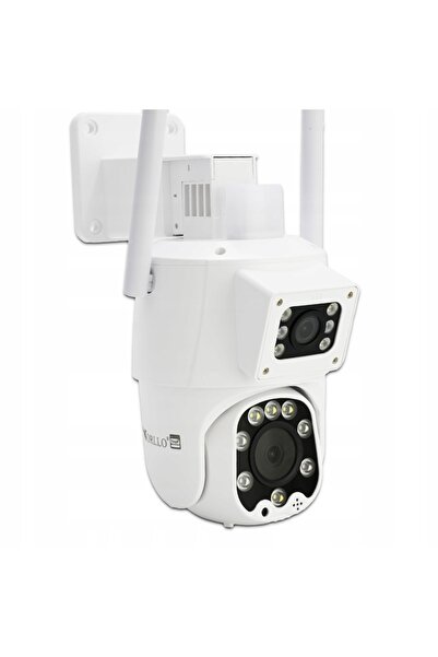 Orllo Cameră IP WiFi de exterior TZ8 4K cu 2 lentile, rotativă, cu cartelă SI...