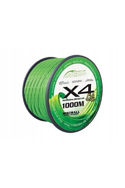 MİSTRALL SHIRO X4 1000m VERDE 0.19mm FIR