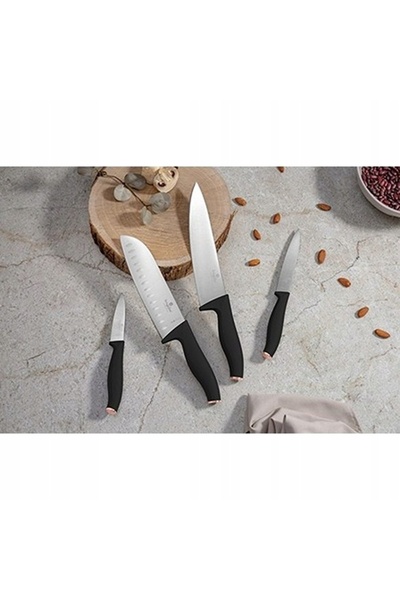 Berlinger Haus SET COMPLET DE CUȚITE 4 PIESE ÎN CUTIE NEGRU ROSE