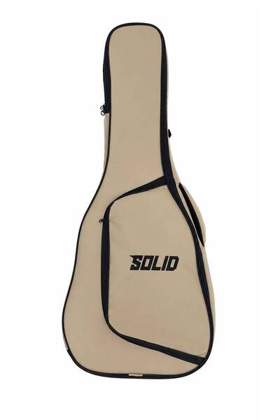 Solid Cases Lüx Klasik Gitar Gigbag Bej Gri