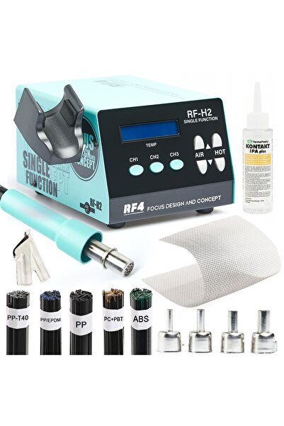 TECHREBAL Set stație RF4 RF-H2 + 5 rețiculatoare + plasă + suport pentru pant...