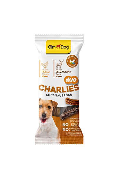 Gimdog Charlies Duo Tavuklu & Av Etli Köpek Ödülü 60 Gr