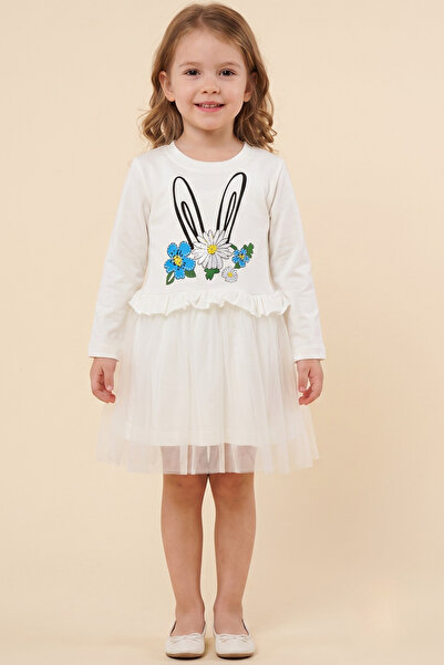 CRASSİ Floral Stone Girl's Dress