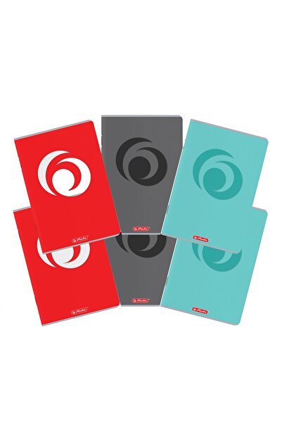 Herlitz Caiet A4, 48 file, hartie 70g/mp FSC mix, patratele, Rainbow, diverse...