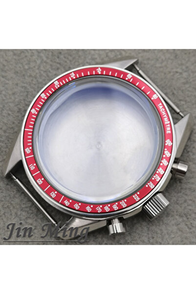 Choice8 Red High Quality VK63 Case 39.7mm Moonswatch Metal Case Chronograph C...