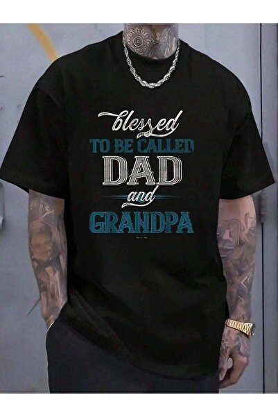 23ERVA % Cotton To Be Called Dad And Grandpa Funny Father's Day Idea-Shirt Sh...