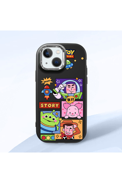 ucuc Black Silicone Case Compatible with iPhone 13 Mini with Shock-Absorbing ...