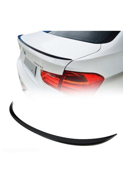 Aftermarket Eleron portbagaj compatibil BMW Seria 3 F30, ABS vopsit negru luc...